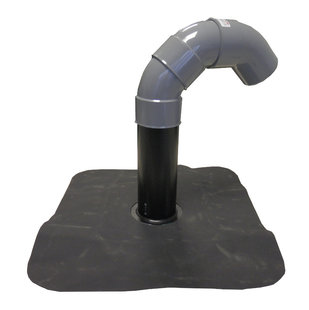 Kabeldoorvoer PE-EPDM - Diam 40 mm - Hoogte koker 20 cm