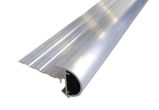 Aluminium Kraaltrim 26 mm - Blank - Lang 2,5 mtr