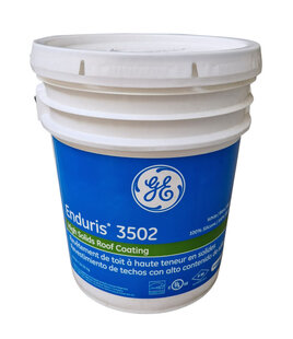 Witte Dakcoating - GE Enduris - Siliconen - Emmer a 24,5 kg