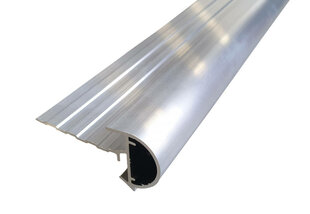 Aluminium Kraaltrim 38 mm - Blank - Lang 2,5 mtr