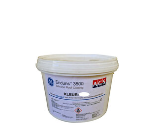 AGS Detail - Witte Dakcoating - GE Enduris - Siliconen - Emmer a 1 ltr 