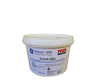 AGS Detail - Grijze Dakcoating - GE Enduris - Siliconen - Emmer a 1 ltr 